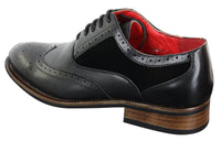 Vyriški juodi brogue batai