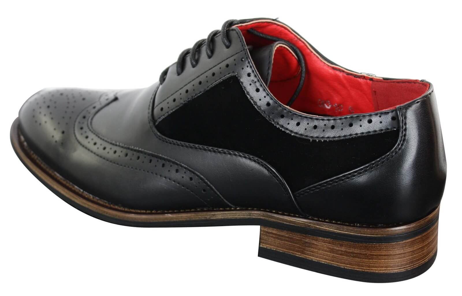 Vyriški juodi brogue batai