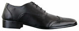 „Gio Gino 907001“ vyriški juodi, elegantiški, oficialūs, PU odos, suvarstomi „Brogues“ stiliaus „Gatsby“ itališki bateliai.