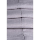 Alvari - vyriškas pilkas lininis klasikinis vasarinis dviejų dalių kostiumas