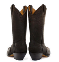 Vyriški kaubojiški batai su smailiais smailiais juodi rudi „Grinders Arizona“ natūralios odos, vesterno stiliaus, kubietiški