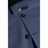 Baresi - vyriškas mėlynas languotas vasarinis švarkas