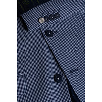 Baresi - vyriškas mėlynas languotas vasarinis švarkas