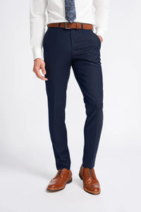 Baresi vyriškas trijų dalių pilkas ir tamsiai mėlynas kontrastingas klasikinis vasarinis languotas kostiumas