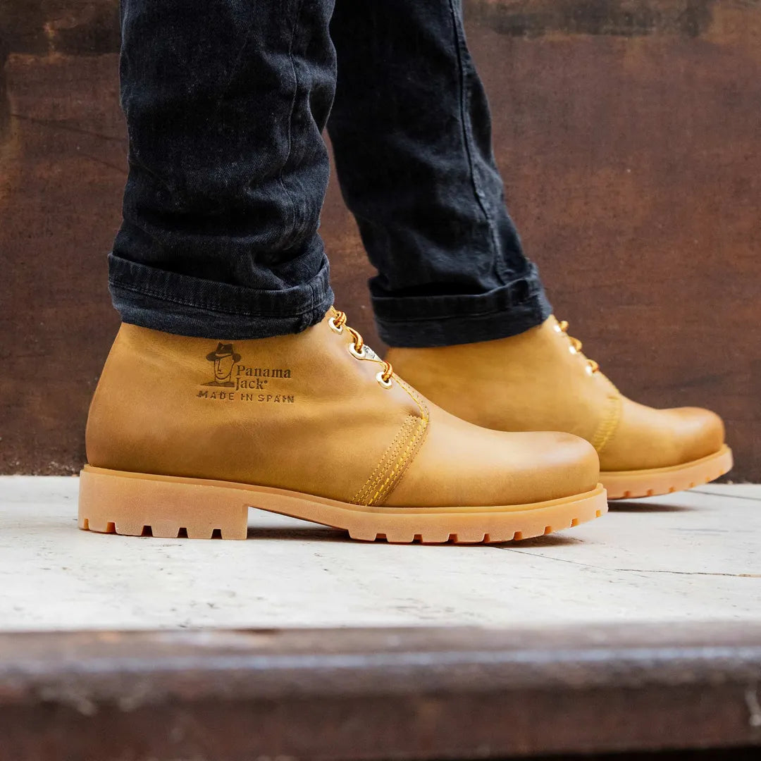 Bota Panama C1 – vyriški Chukka odiniai kulkšnies batai