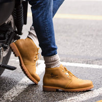 Bota Panama C1 – vyriški Chukka odiniai kulkšnies batai