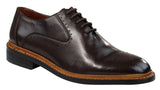 Vyriški „Brogue Oxford“ bateliai, gelsvai rudi, juodi, suvarstomi, odiniai, „Goodyear“ su raišteliais