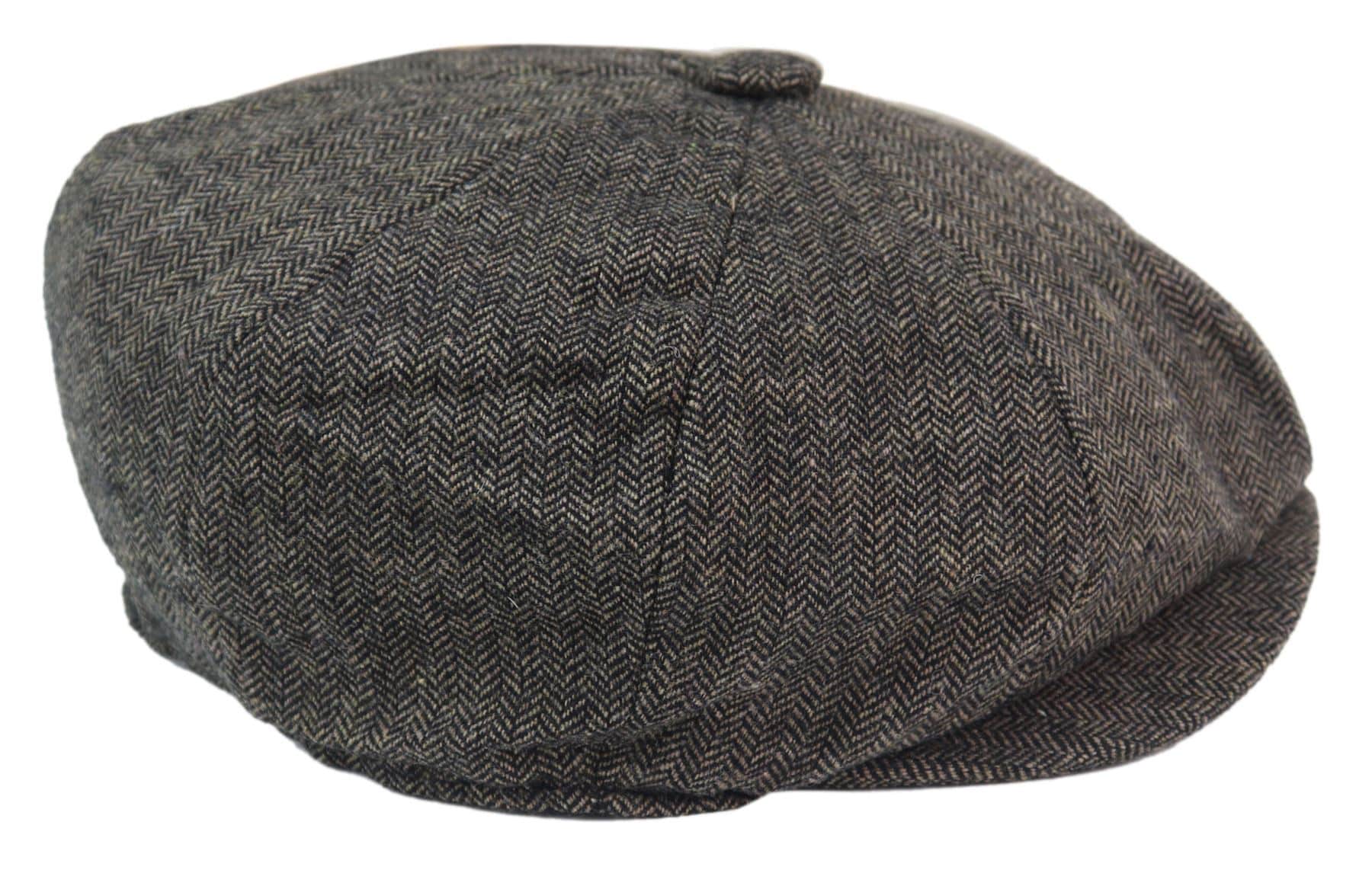 Vyriška 8 panelių „Peaky Blinders“ kepurė – „Cavani Martez“