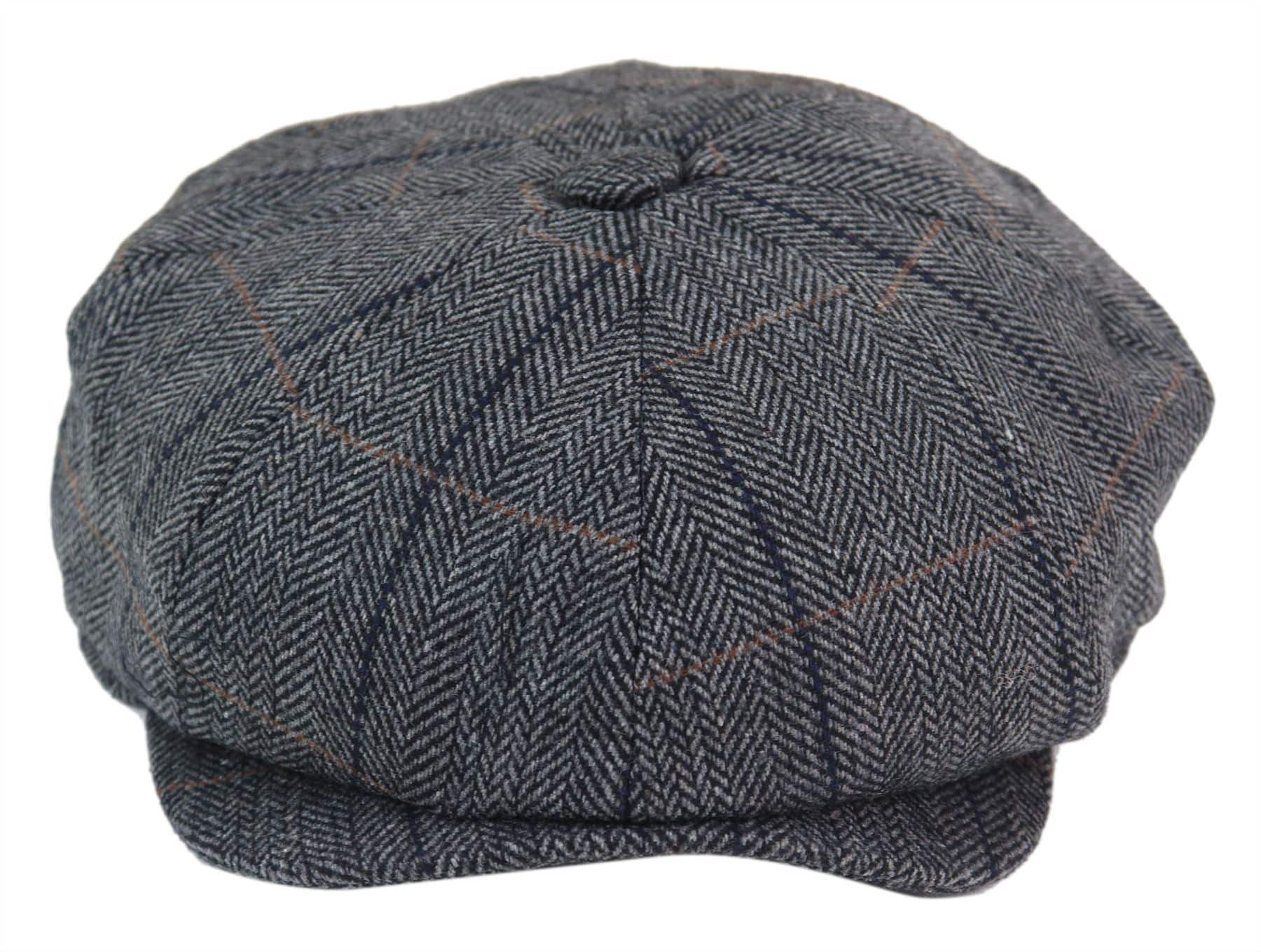Vyriška 8 panelių „Peaky Blinders“ kepurė – Cavani Albert
