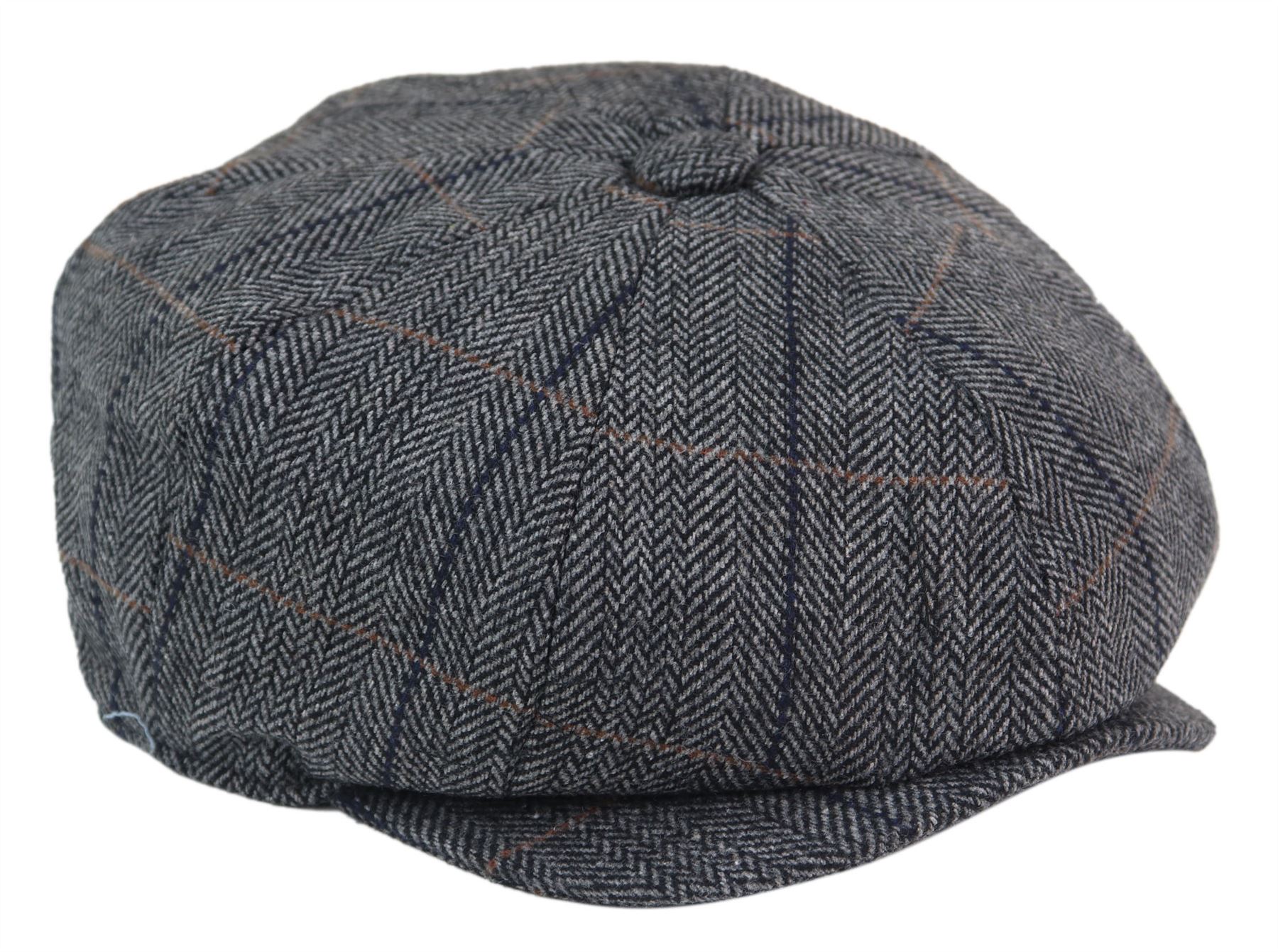 Vyriška 8 panelių „Peaky Blinders“ kepurė – Cavani Albert