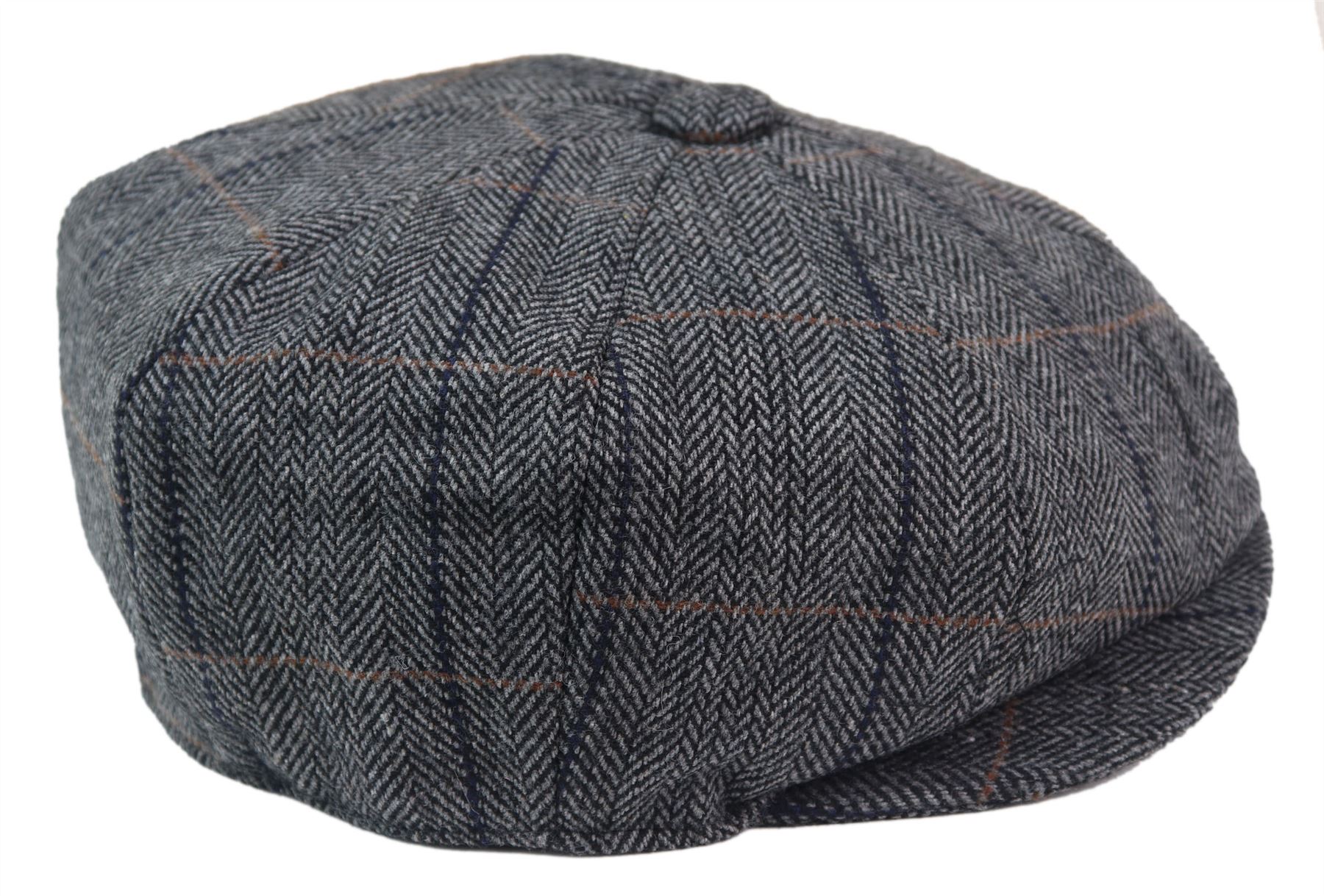 Vyriška 8 panelių „Peaky Blinders“ kepurė – Cavani Albert