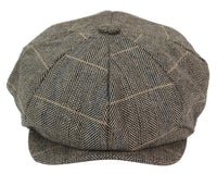 Vyriška 8 panelių „Peaky Blinders“ kepurė – Cavani Albert