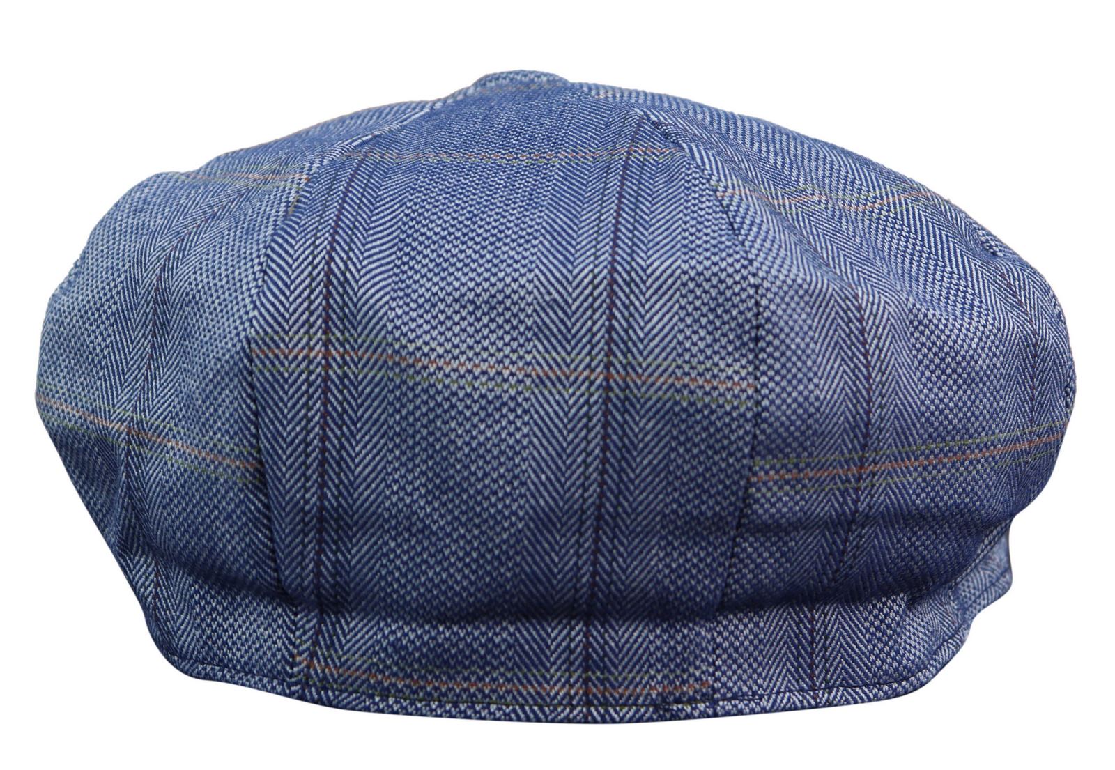 Vyriška 8 panelių „Peaky Blinders“ tvido plokščia kepuraitė – „Cavani Connall“