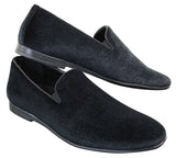 Elong DD0083 – vyriški aksominiai įmaunami „Paisley“ rašto vairavimo bateliai, elegantiški, laisvalaikio stiliaus, vyno tamsiai mėlyni, juodi.