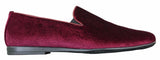 Elong DD0083 – vyriški aksominiai įmaunami „Paisley“ rašto vairavimo bateliai, elegantiški, laisvalaikio stiliaus, vyno tamsiai mėlyni, juodi.