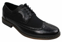 Vyriški odiniai bateliai „Brogues“, italų dizainerio, laisvalaikio stiliaus, rudi, juodi, tamsiai mėlyni, retro stiliaus.