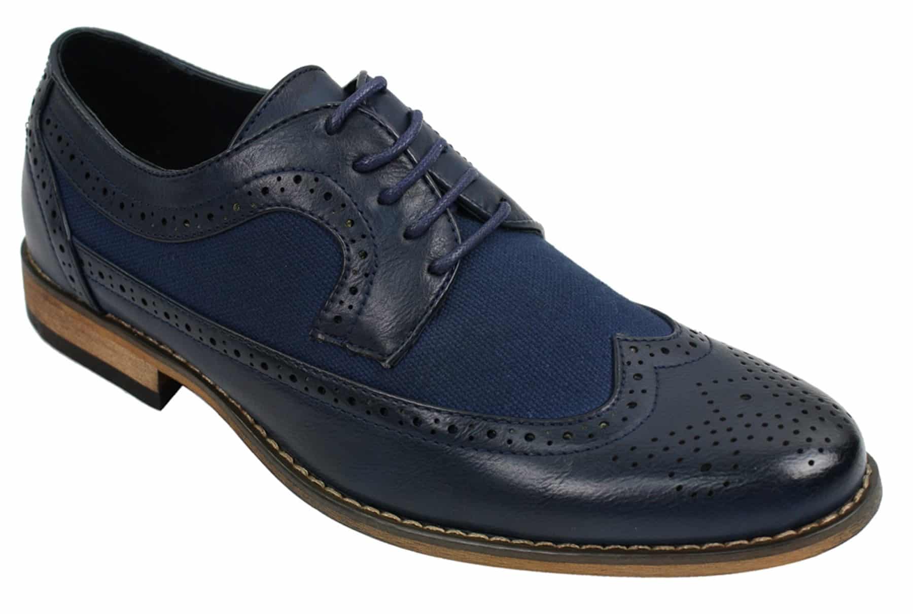 Vyriški odiniai bateliai „Brogues“, italų dizainerio, laisvalaikio stiliaus, rudi, juodi, tamsiai mėlyni, retro stiliaus.