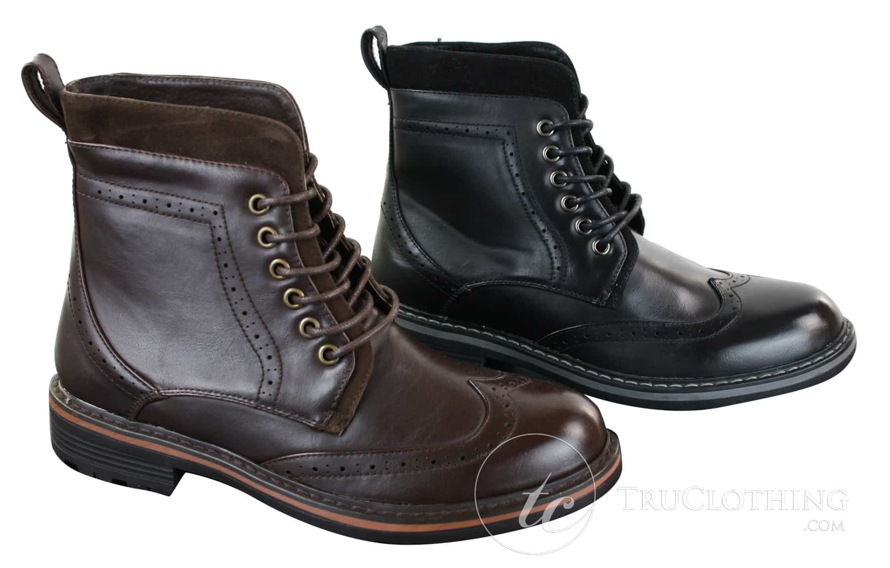 „Galax GLX3521“ vyriški rudi juodi aulinukai iki kulkšnių, odiniai, zomšiniai, su raišteliais, kaubojiški, elegantiški, laisvalaikio stiliaus.