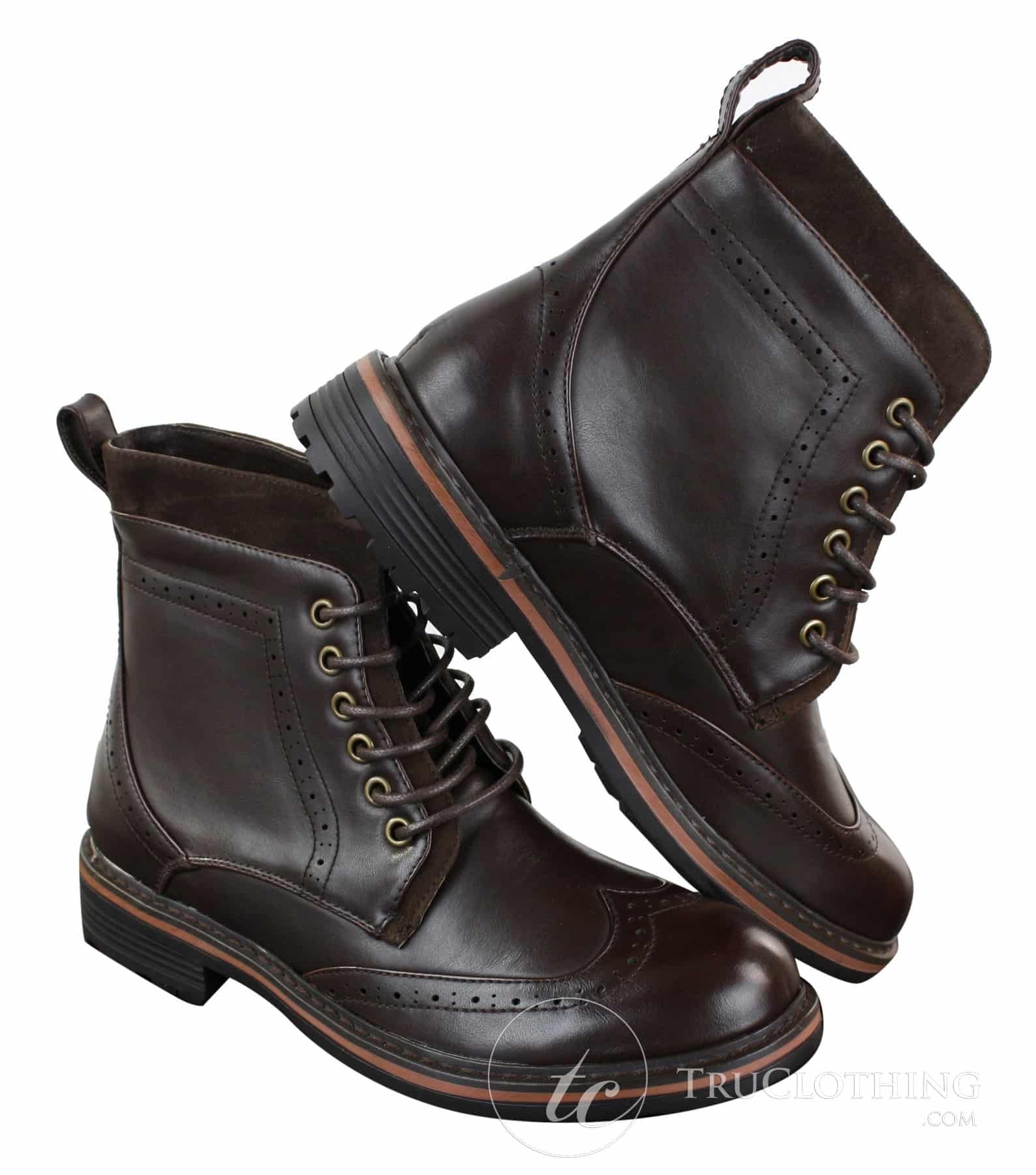 „Galax GLX3521“ vyriški rudi juodi aulinukai iki kulkšnių, odiniai, zomšiniai, su raišteliais, kaubojiški, elegantiški, laisvalaikio stiliaus.