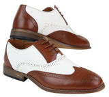 Vyriški rudi/balti brogue batai