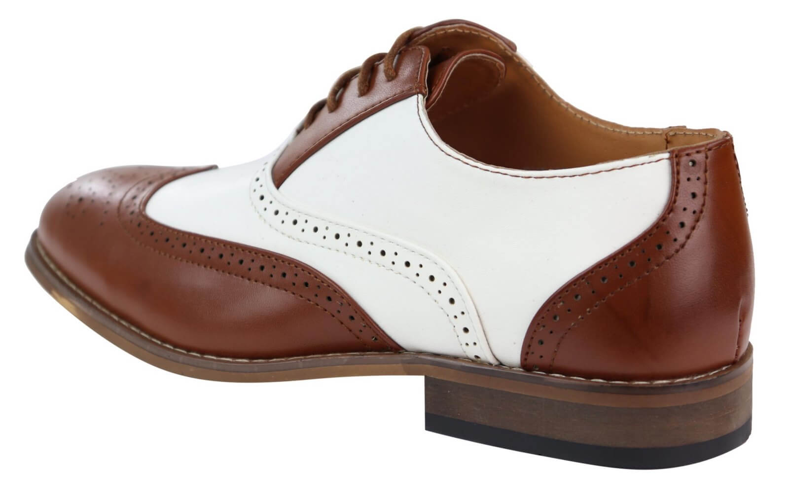 Vyriški rudi/balti brogue batai