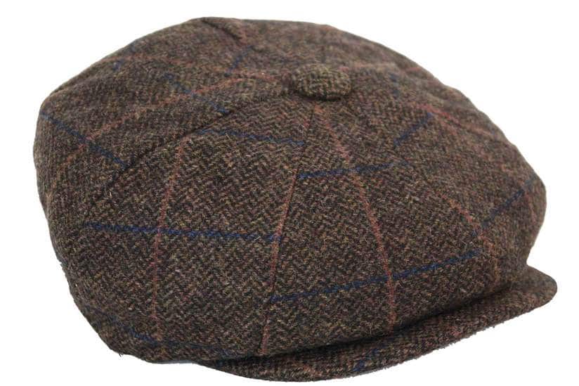 Vyriška vintažinė tvido kepurė „Peaky Blinders“