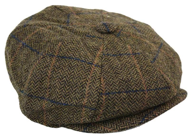 Vyriška vintažinė tvido kepurė „Peaky Blinders“