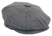 Vyriška languota „Tweed Peaky Blinders“ kepurė