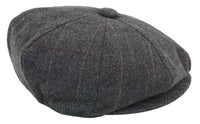 Vyriška languota „Tweed Peaky Blinders“ kepurė