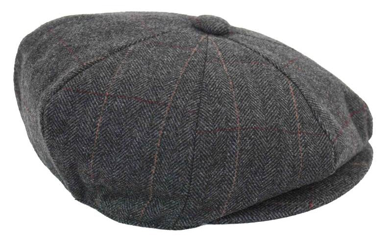 Vyriška languota „Tweed Peaky Blinders“ kepurė