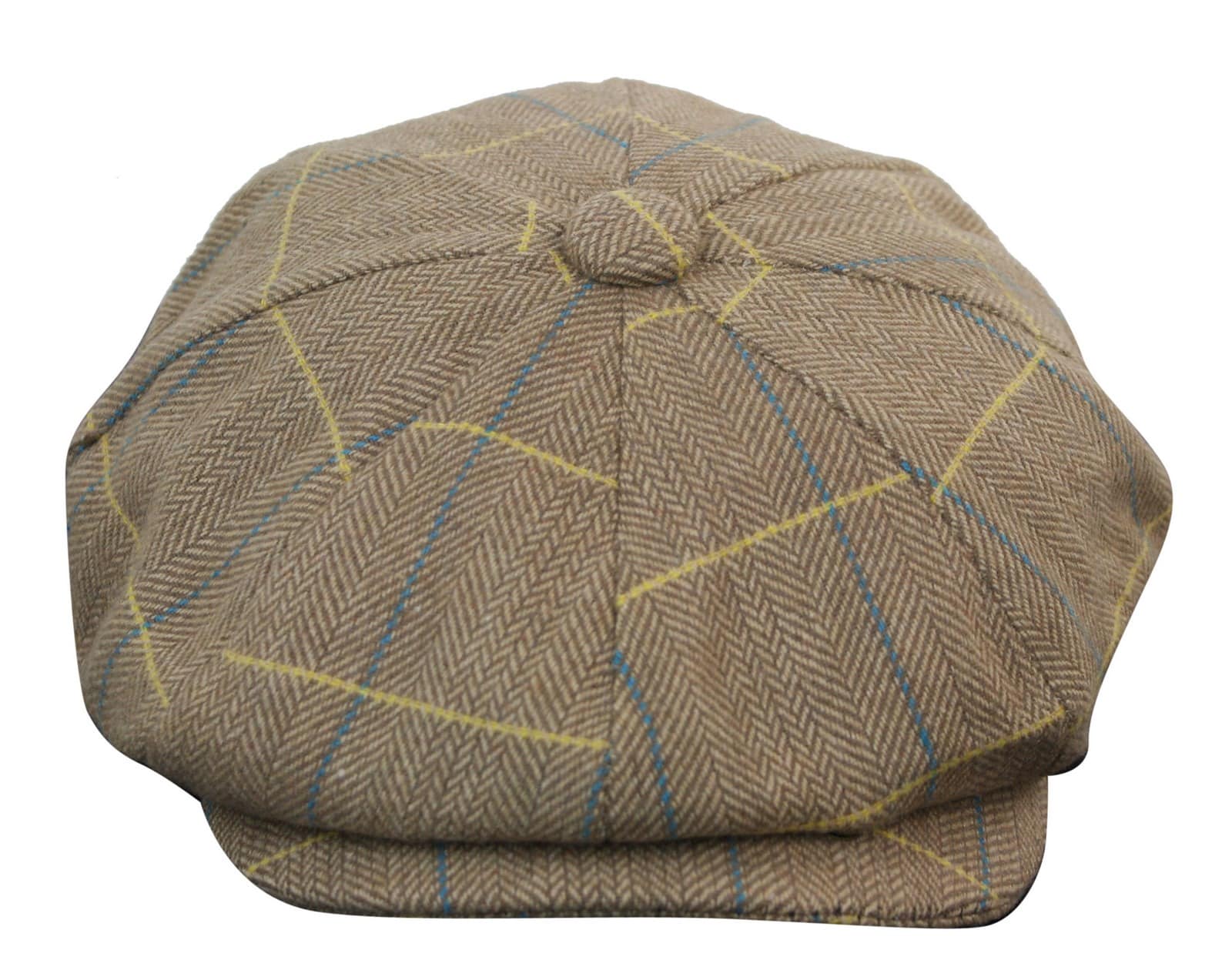 Vyriška languota „Tweed Peaky Blinders“ kepurė