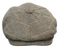 Vyriška languota „Tweed Peaky Blinders“ kepurė