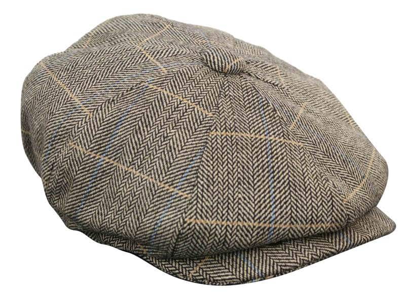 Vyriška languota „Tweed Peaky Blinders“ kepurė