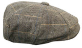 Vyriška languota „Tweed Peaky Blinders“ kepurė