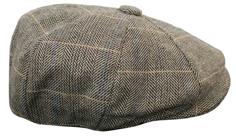 Vyriška languota „Tweed Peaky Blinders“ kepurė