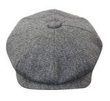 HT6364 - Vyriška tvido skrybėlė su „Eaglebone“ raštu ir „Newsboy Peaky Blinders“ raštu