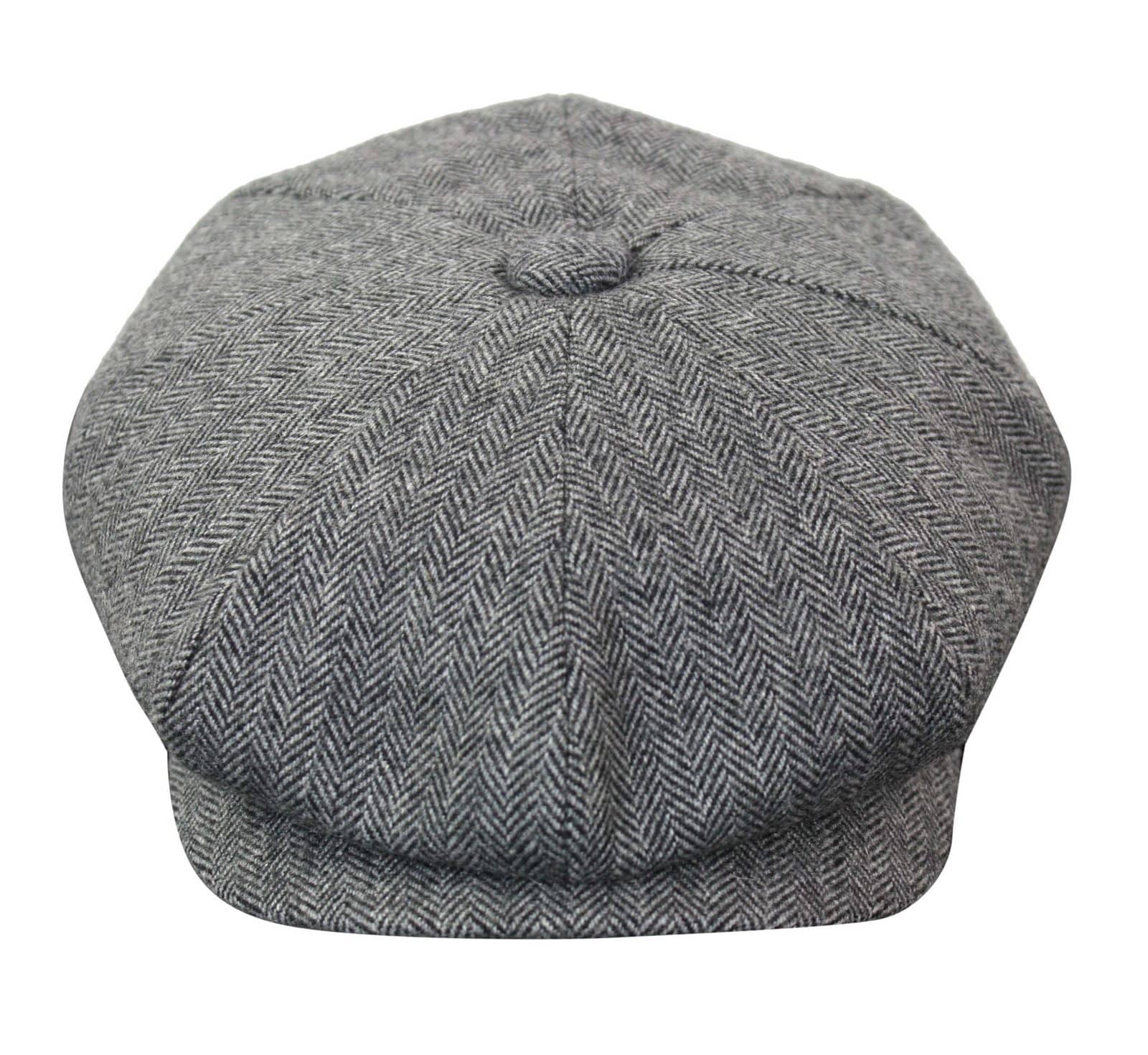 HT6364 - Vyriška tvido skrybėlė su „Eaglebone“ raštu ir „Newsboy Peaky Blinders“ raštu