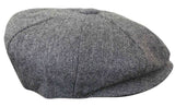 HT6364 - Vyriška tvido skrybėlė su „Eaglebone“ raštu ir „Newsboy Peaky Blinders“ raštu
