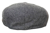 HT6364 - Vyriška tvido skrybėlė su „Eaglebone“ raštu ir „Newsboy Peaky Blinders“ raštu