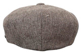 HT6364 - Vyriška tvido skrybėlė su „Eaglebone“ raštu ir „Newsboy Peaky Blinders“ raštu