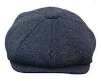 HT6364 - Vyriška tvido skrybėlė su „Eaglebone“ raštu ir „Newsboy Peaky Blinders“ raštu