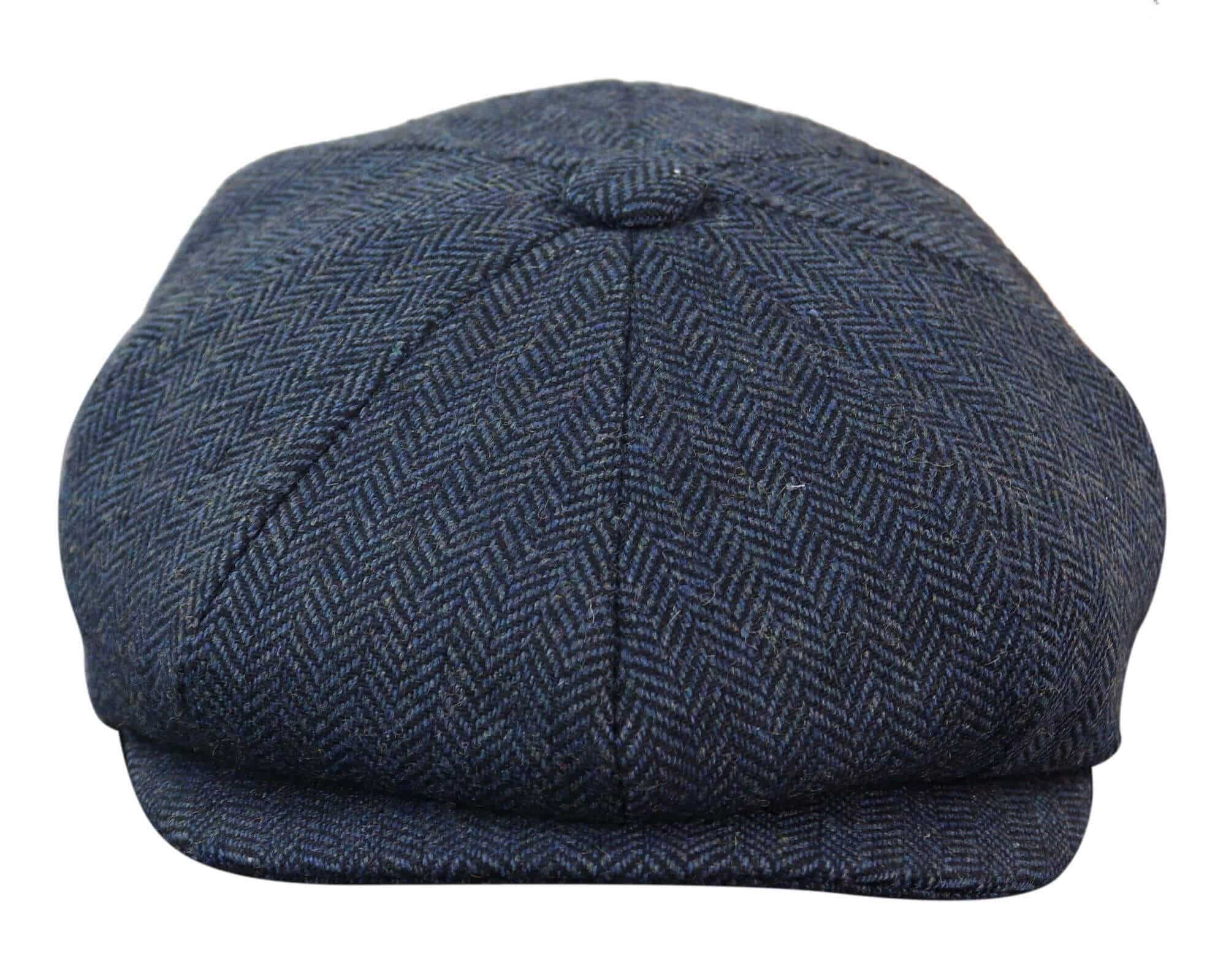 HT6364 - Vyriška tvido skrybėlė su „Eaglebone“ raštu ir „Newsboy Peaky Blinders“ raštu