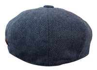 HT6364 - Vyriška tvido skrybėlė su „Eaglebone“ raštu ir „Newsboy Peaky Blinders“ raštu