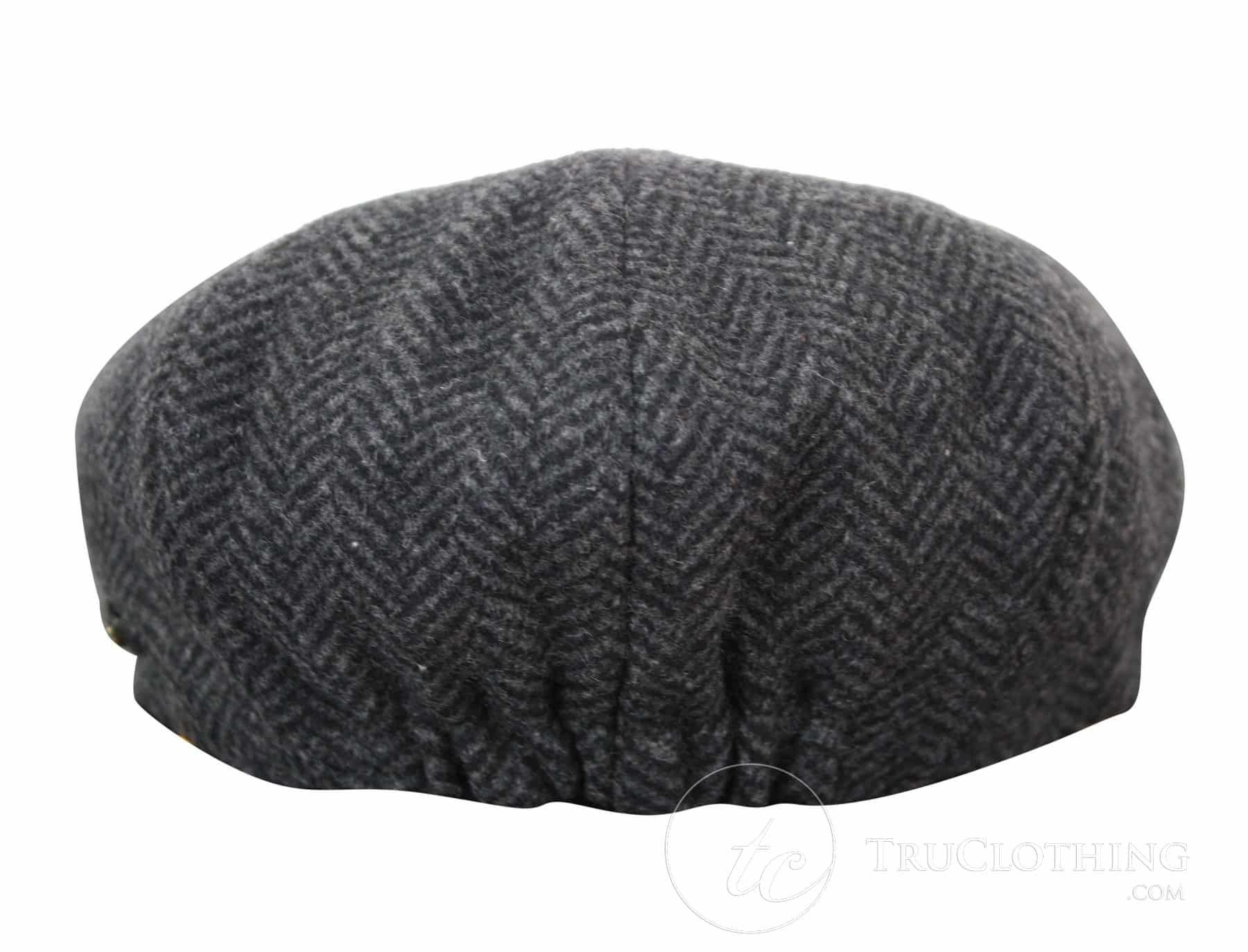 Vaikiška „Peaky Blinders“ „Newsboy Tweed“ eglutės rašto 8 panelių kepurė