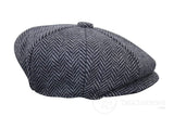 Vaikiška „Peaky Blinders“ „Newsboy Tweed“ eglutės rašto 8 panelių kepurė