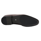 Vyriški rudi laisvalaikio bateliai su užsegamu padu