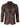 Vyriškas plonas rudas odinis švarkas