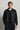 Vyriška juoda minimalistinė elegantiška bomber striukė