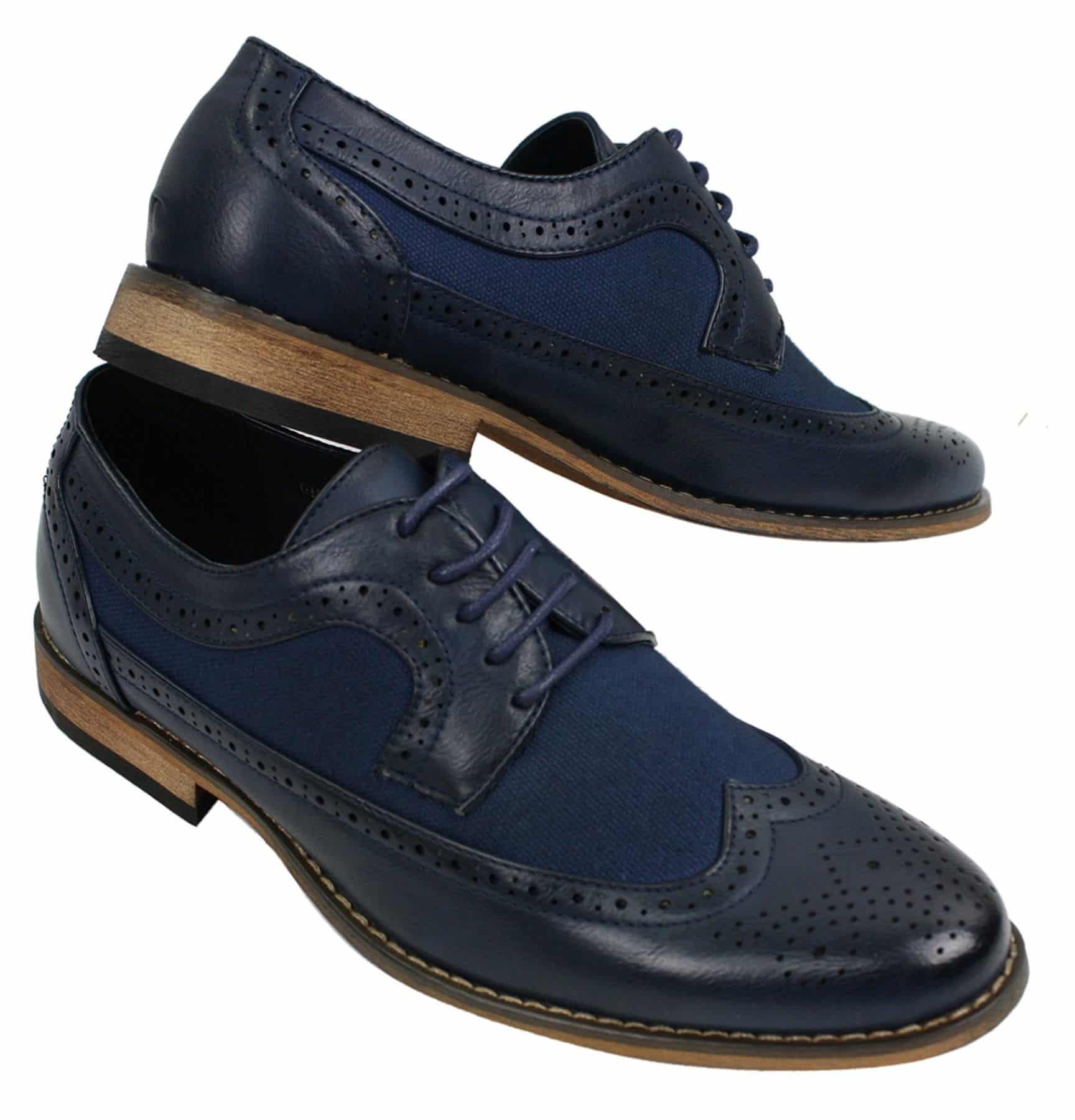 Vyriški odiniai bateliai „Brogues“, italų dizainerio, laisvalaikio stiliaus, rudi, juodi, tamsiai mėlyni, retro stiliaus.