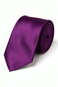 Vyriškas violetinis kaklaraiščio rinkinys